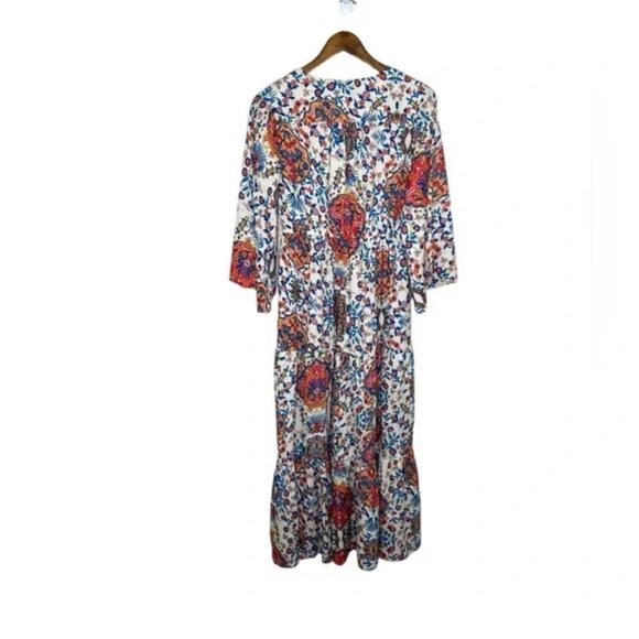 Anthropologie Boemo Bohemian V-neck Maxi Dress - Picture 7 of 10